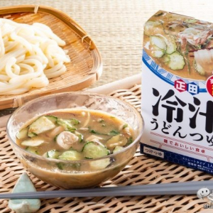 自宅で手軽に本格うどん！これからの季節にぴったりの『＜麺でおいしい食卓＞冷汁うどんつゆ』がすりごま2倍でリニューアル