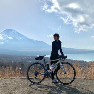 【山中湖・輪行旅】サイクリングで湖畔や高台から富士山を望む