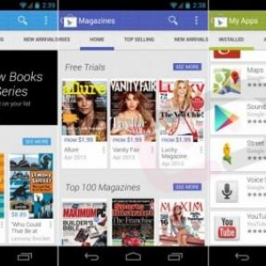 Google、Gogole Playストアアプリv4.0でUIデザインを刷新、スクリーンショットと動画が流出