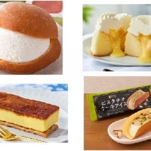 今週新発売のコンビニスイーツをおさらい！クリームたっぷりシフォンやとろとろふわケーキなど♪