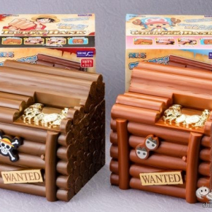 「ONE PIECE」のルフィやチョッパーと一緒に貯金しよう！ 『ルフィバンク』と『チョッパーバンク』にお金を入れてみると…!?