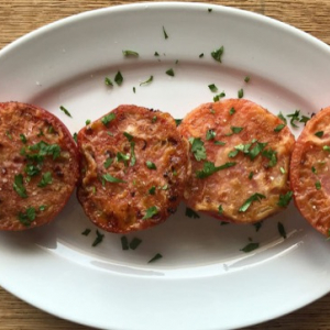 トマトステーキの簡単レシピ！中はトロっと外はカリっと香ばしい