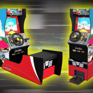 あのレーシングゲーム筐体が家にやってくる！「ARCADE1UP OutRun」発売決定！