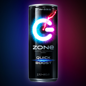 今度は自販機でショート缶！「ZONe QUICK BOOST βVer.0.9.19」が登場！