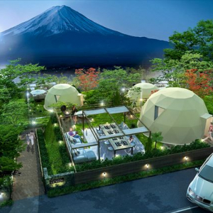 富士山を望む絶景グランピング施設「LE NIDO -ル・ニド-」予約受付スタート！