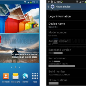 Galaxy S 4 GT-I9500のシステムダンプが流出、プリインストールアプリ、壁紙、着信音などがダウンロード可能