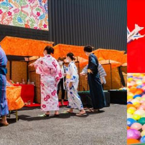 日本の夏を都心で楽しむ“縁日”開催中！【アートアクアリウム美術館・中庭】