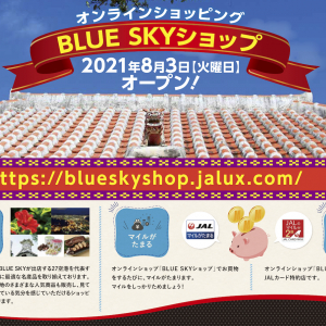 全国の逸品が大集合！JAL「BLUE SKY」が新たにオンラインショップをオープン