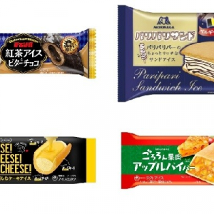 今週新発売のアイスクリームまとめ！リニューアルした「パリパリサンド」から、紅はるかのワッフルコーンまで♪