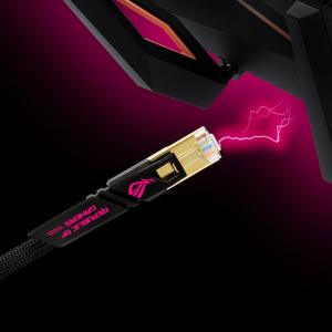 最後に勝敗を分けるのは通信だ！ゲーミングLANケーブル ASUS「ROG CAT7 Cable」登場！