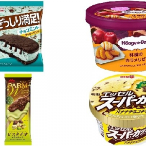 今週新発売のアイスクリームまとめ！チョコミントクッキーサンドなど♪