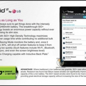 Verizon向けLG Lucid 2は4月4日に発売か？カタログ画像が流出