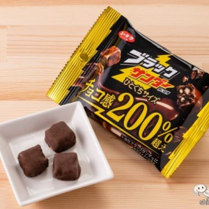 【リニューアル】さらにチョコ感パワーアップ⁉︎ 『ブラックサンダーひとくちサイズ』の200％超えのチョコ感を確かめてみた！