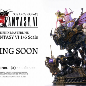 究極の造形「SQUARE ENIX MASTERLINE」第2弾としてFFVIからティナ&魔導アーマー&モーグリが発売決定！