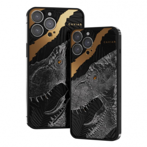 装飾に本物のティラノサウルスの歯を使ったカスタムメイドiPhone「Tyrannophone」 価格は8610ドル（約98万円）