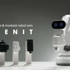 おうち時間を豊かにしてくれそう！ AIカメラ搭載のモジュラー型ロボットアーム「HUENIT」