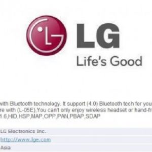 LG、NTTドコモ向けにLTE対応機種「L-05E」を開発中