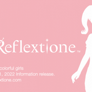 謎のティザーサイト「Reflextione」のロゴとキャラクターシルエットが公開