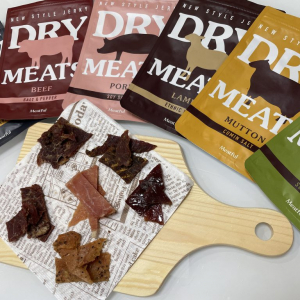 間食に革命！新感覚ジャーキー「DRY MEATS」全6種が販売開始