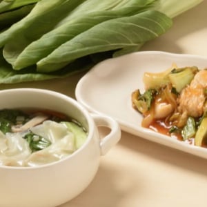 ［チンゲン菜のレシピ］簡単＆おいしい！スープと炒め物2選