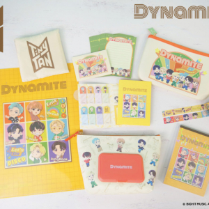 大ヒット曲「Dynamite」をモチーフにした『TinyTAN』から 文具＆雑貨シリーズを2022年3月・5月に順次発売　 ～メモ・ポーチ・エコバッグなど、全14種～