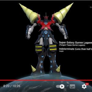 ガンダムや鉄人28号も登場 アニメ・映画に登場するロボットのサイズ比較動画