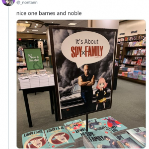 『SPY×FAMILY』と『ワイルド・スピード』がコラボした米大手書店のポップ 「作った人天才」「100点満点のマーケティング」