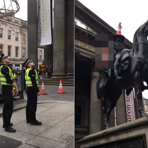 【海外の変な風習】警察が見上げる先にあったのは？スコットランドの伝統的ないたずらって何？？