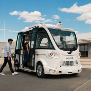 南紀白浜空港、制限エリア内で自動運転シャトルバスの走行実験開始。8月には体験イベントも