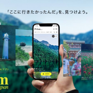 画像を選ぶだけでAIが好みを分析。おでかけスポット提案アプリ「Prism Japan」