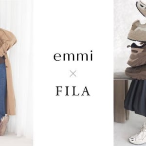 秋は“まろやかカラー”のスニーカーでおめかししない？emmi×FILAのコラボシューズが最強にかわいい～