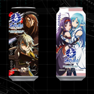 国産エナジードリンク「SAMURAI ENERGY」がアニメ10周年を迎えたSAOとのコラボ缶を発売決定！