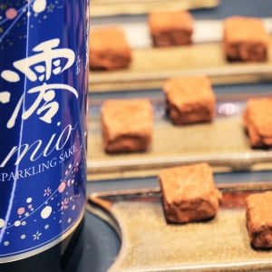 フランス人も熱視線を送るスパークリング清酒「澪」、サロン・デュ・ショコラで日本酒×チョコレートのマリアージュが好評