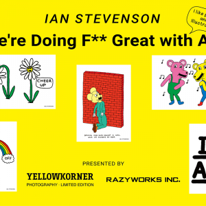 英国出身のグラフィックアーティスト、イアン・スティーブンソンの不思議な世界。YELLOWKORNER × Ian Stevenson「We’re Doing F** Great with Art ~ I like photo and illustration ~」