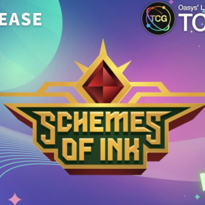 OasysのL2チェーン「TCG Verse」にブロックチェーンカードゲーム「Schemes of ink」が採用