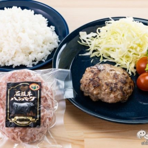 『石垣牛100％ハンバーグ 6個セット』あふれる肉汁に感動！環境に配慮した育成方法で深い味わいのハンバーグ