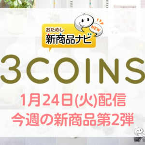 【2023年1月3COINS（スリーコインズ）今週の新商品第2弾！】『プランツポット』『ポコポコティッシュカバー』『チェッカーボードクッション』など