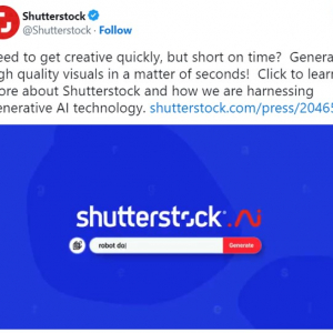 Shutterstockが「AI生成ツール」の提供開始 「生成された画像の著作権について知りたい」「この発表を受けて株価がどうなるか興味津々」