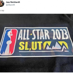 アメリカのSNSを盛り上げたNBAオールスターゲームのジョークTシャツ 「NBAは絶対文句言ってきそうだけど」「ビビント・アリーナで販売して欲しい」