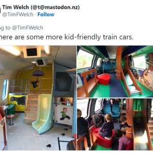 滑り台付き車両のあるスイスの鉄道が注目集める 「なんという素晴らしいアイデア」「我が家の5歳児が大喜びしてました」