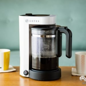 ティーホルダー付きでコーヒーも紅茶も淹れられる！ 保温機能も付いた『コレス　5カップコーヒーメーカー』は1台あれば超便利！