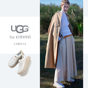 「UGG」大人気スニーカーが、ペールトーンになって登場！コロンとしたボリュームソールがやっぱりかわいい…