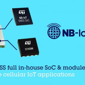 GNSS測位機能で高精度な測位を実現！超小型・低消費電力の「産業用NB-IoTモジュール」