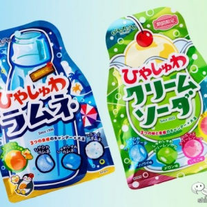 1袋で4種類の異なる食感が楽しめる！ 春夏限定販売の「ひやしゅわラムネ」「ひやしゅわクリームソーダ 」！