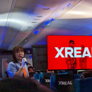ARグラスのNrealが東海道新幹線の車内で体験イベント　「XREAL」へのリブランディングを発表