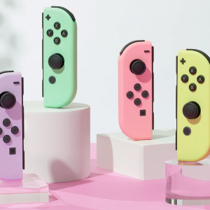 Nintendo SwitchのJoy-Conに気分も華やぐパステルカラーの新色登場！予約受付中！