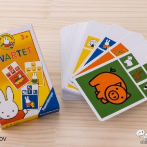 デザインが可愛すぎるカードゲーム！ 簡単ルールで小さな子どもと一緒に楽しめる『ミッフィー　カルテット』で遊んでみた♪