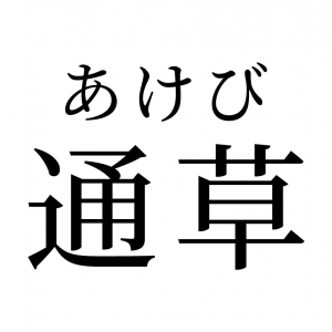 【読めたらスゴイ！】「通草」って何のこと？かよいぐさって読んじゃいそう・・・この漢字、あなたは読めますか？