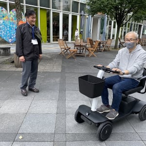 改正道交法施行の7月1日、旭川市の歩行者専用道路で近距離モビリティ「WHILL」活用の実験実施