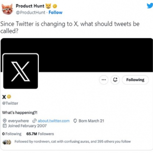 TwitterがXになった→これからツイートのことを何と言えばいいんだろう？